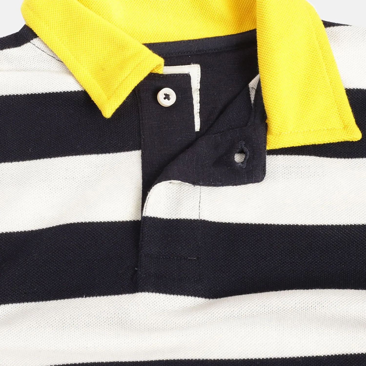 Sporty Breton Polo