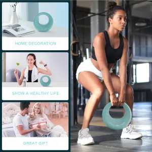 Star-Moon Shaped Kettlebell Dumbbell Silicone 4Kg/9Lb