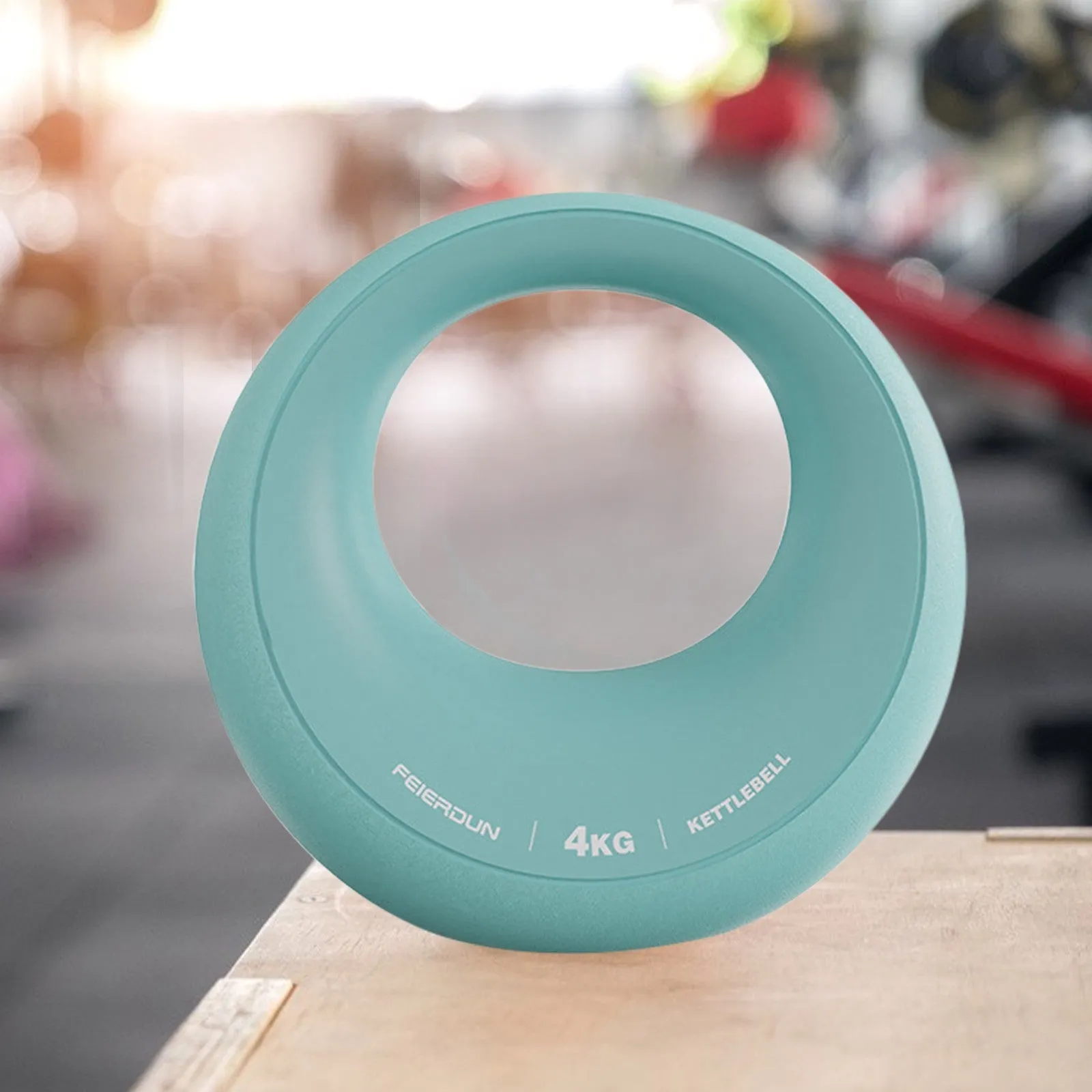 Star-Moon Shaped Kettlebell Dumbbell Silicone 4Kg/9Lb
