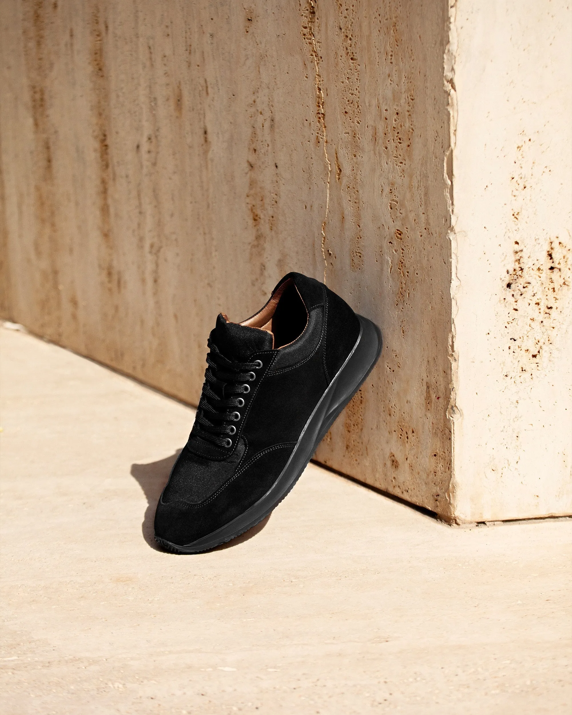 Stensund – Black Suede