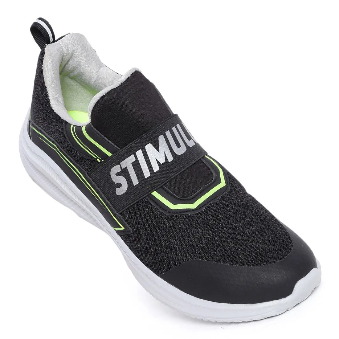 Stimulus FBSTG6012AS Black Comfortable Daily Outdoor Sports Shoes For Men