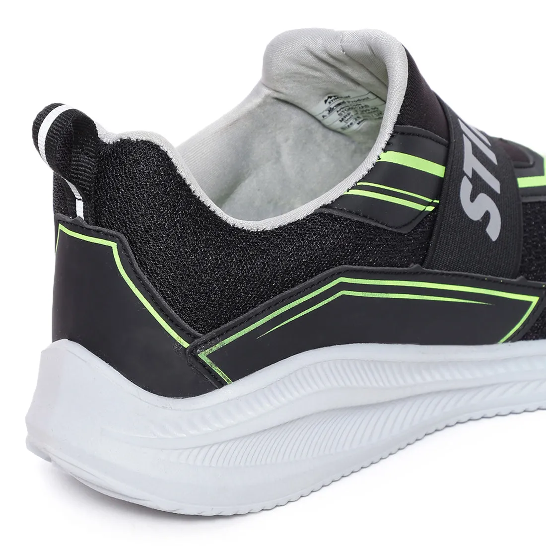 Stimulus FBSTG6012AS Black Comfortable Daily Outdoor Sports Shoes For Men