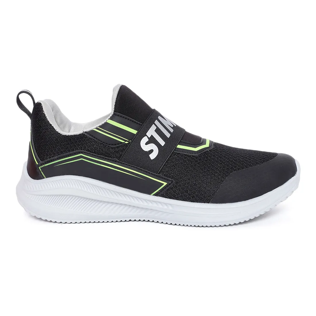 Stimulus FBSTG6012AS Black Comfortable Daily Outdoor Sports Shoes For Men