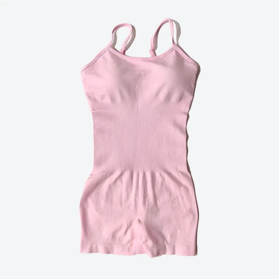 Strappy Back Slim Fit Short Jumpsuits