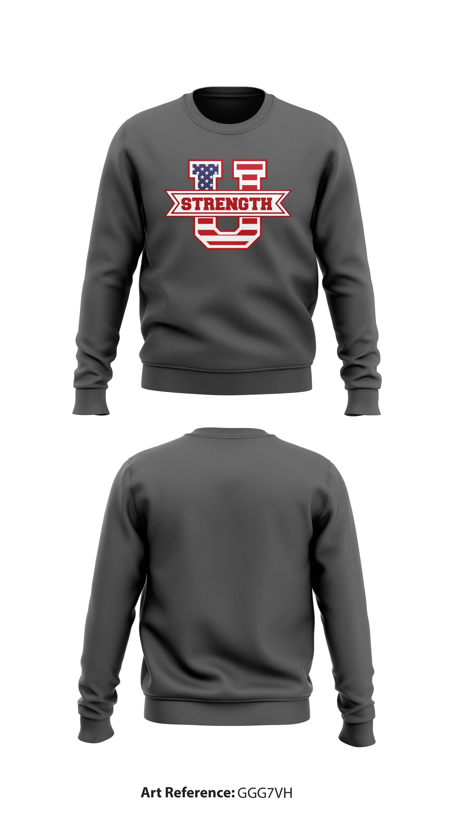 Strength U Core Men's Crewneck Performance Sweatshirt - GGg7vH