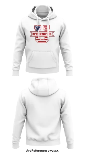 Strength U  Core Men's Hooded Performance Sweatshirt - vwvEAa