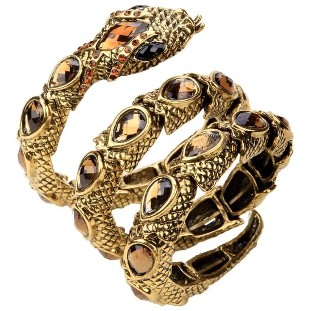 Stretch Snake Bracelet Arm Cuff  Women