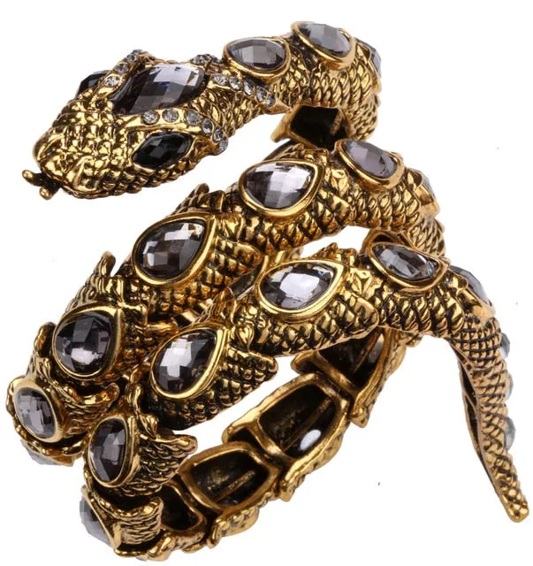 Stretch Snake Bracelet Arm Cuff  Women