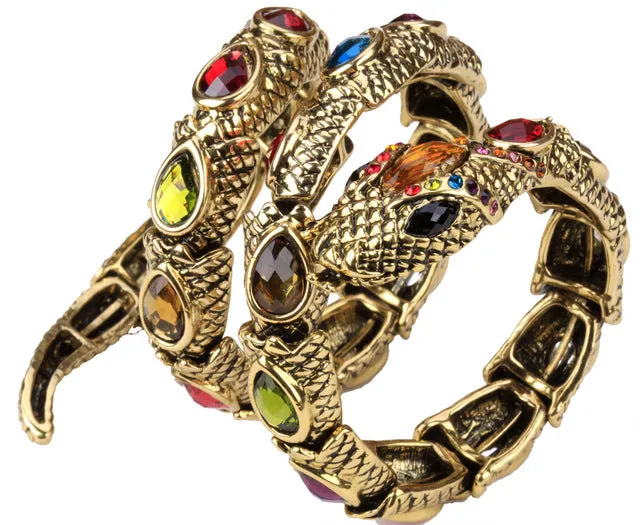 Stretch Snake Bracelet Arm Cuff  Women