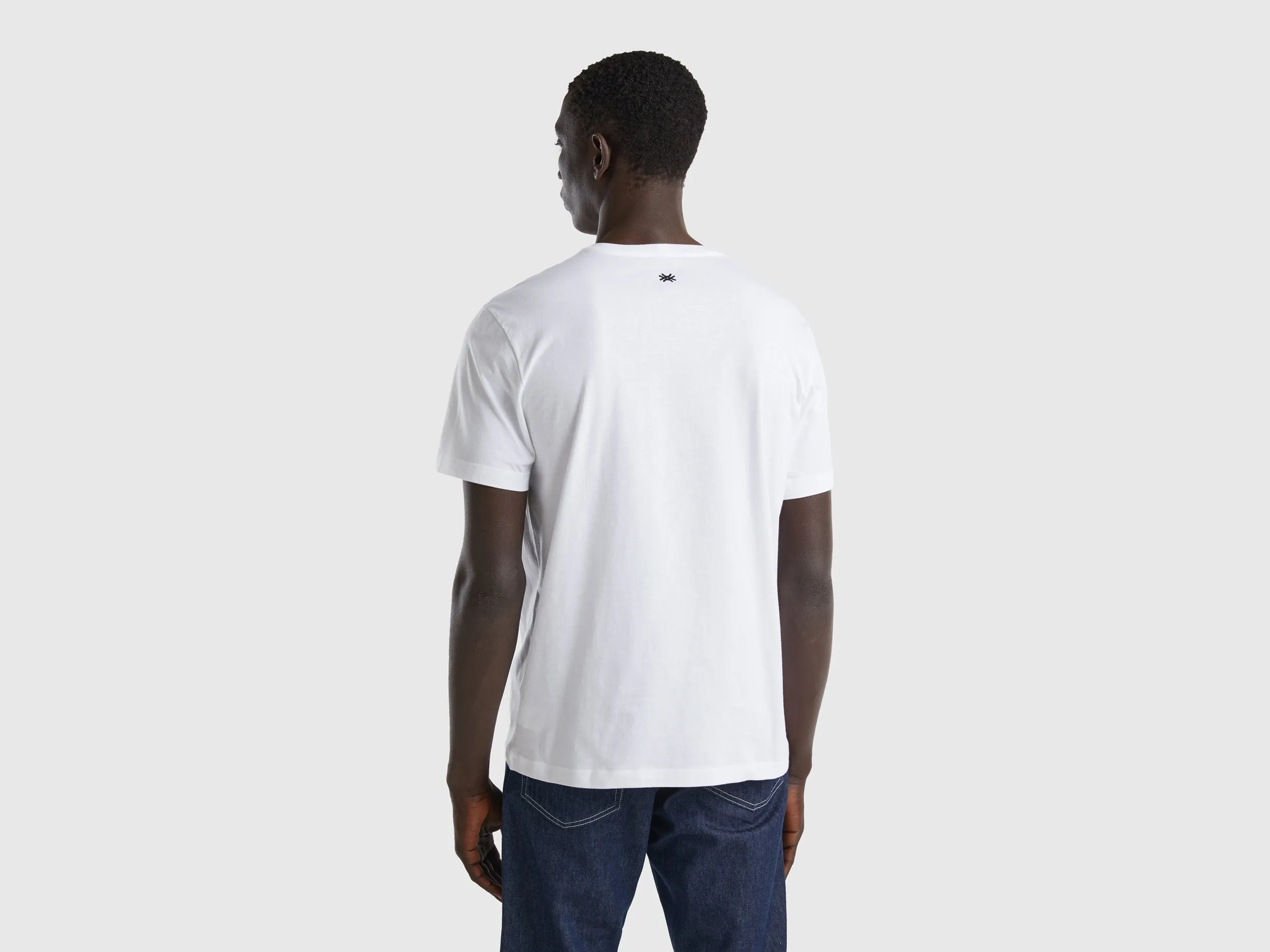 T-SHIRT WITH TEXT PRINT