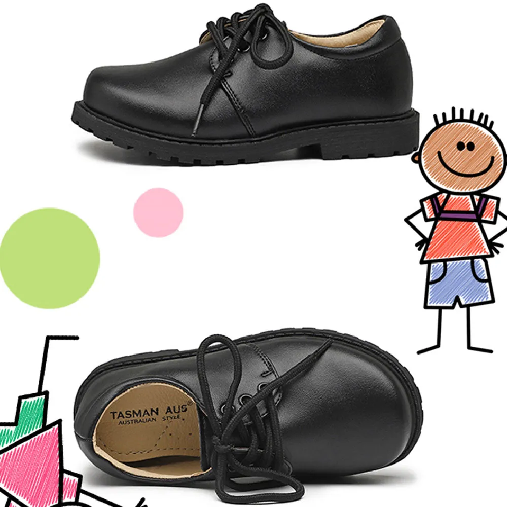 Tasman UGG Lace-Up School Shoes Black EU 40
