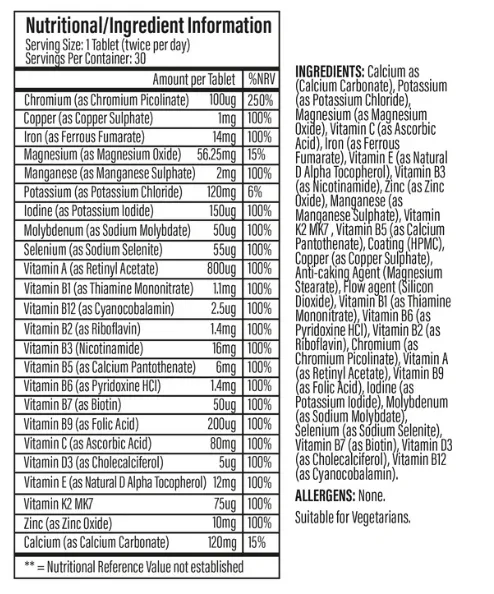 TBJP The One - Multi Vit (30 Servings)