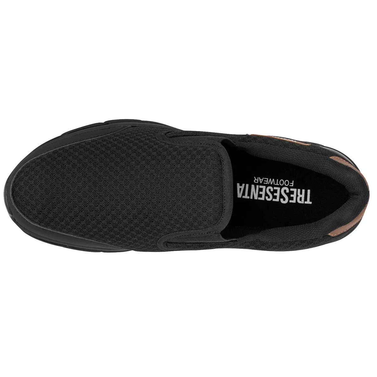 Tenis slip on para hombre 360 Negro código - 116281