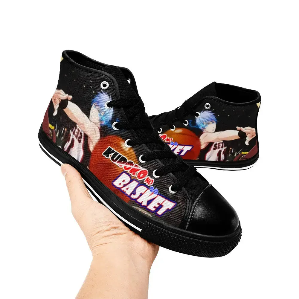 Tetsuya Kuroko Basketball Shoes High Tops Sneakers for Kids and Adults
