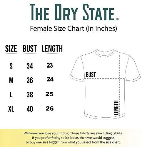 THE DRY STATE Women's Slim Fit T-Shirt (G2991_Multi-Coloured_Small)