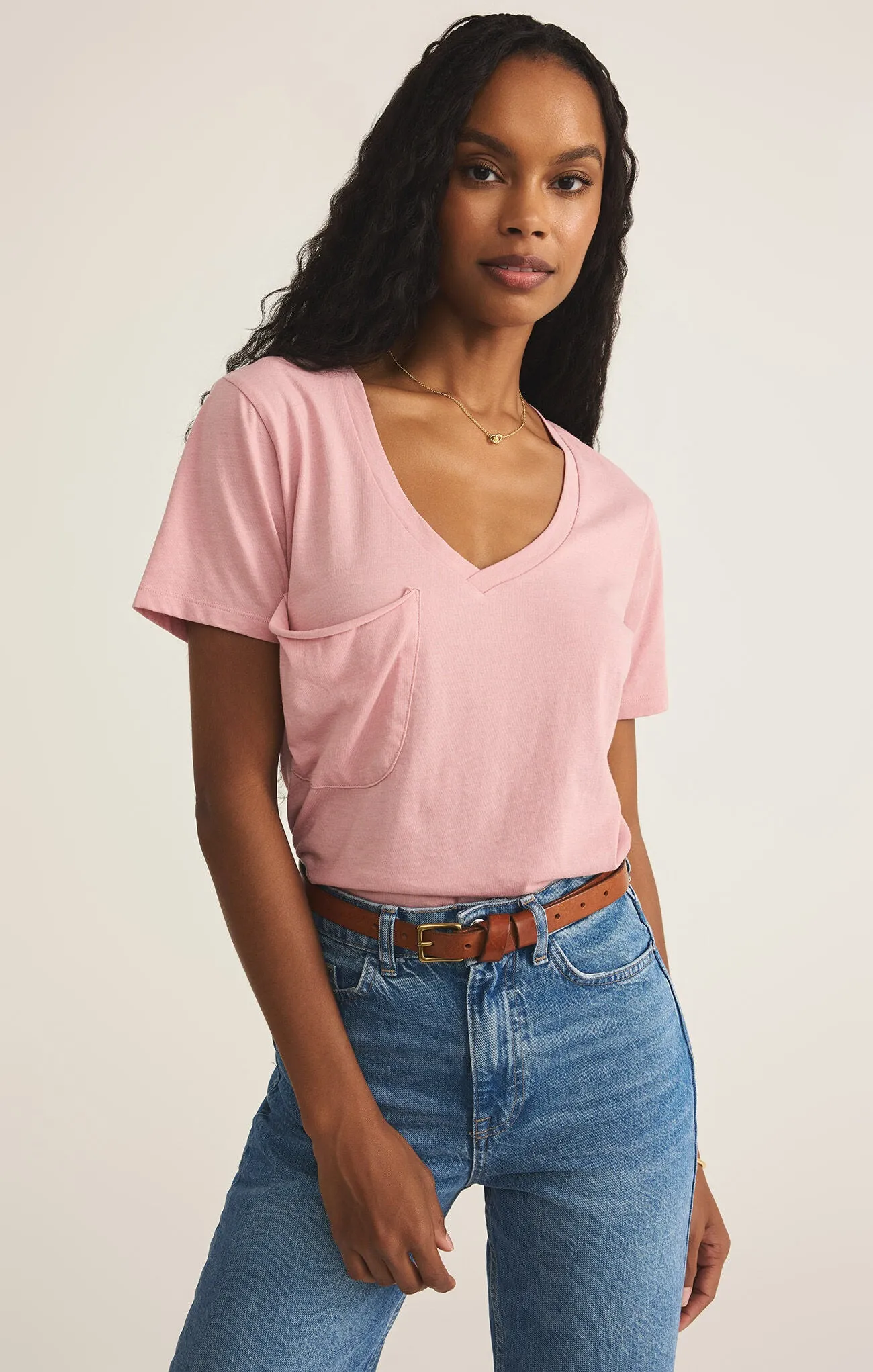 The V-Neck Pocket Tee