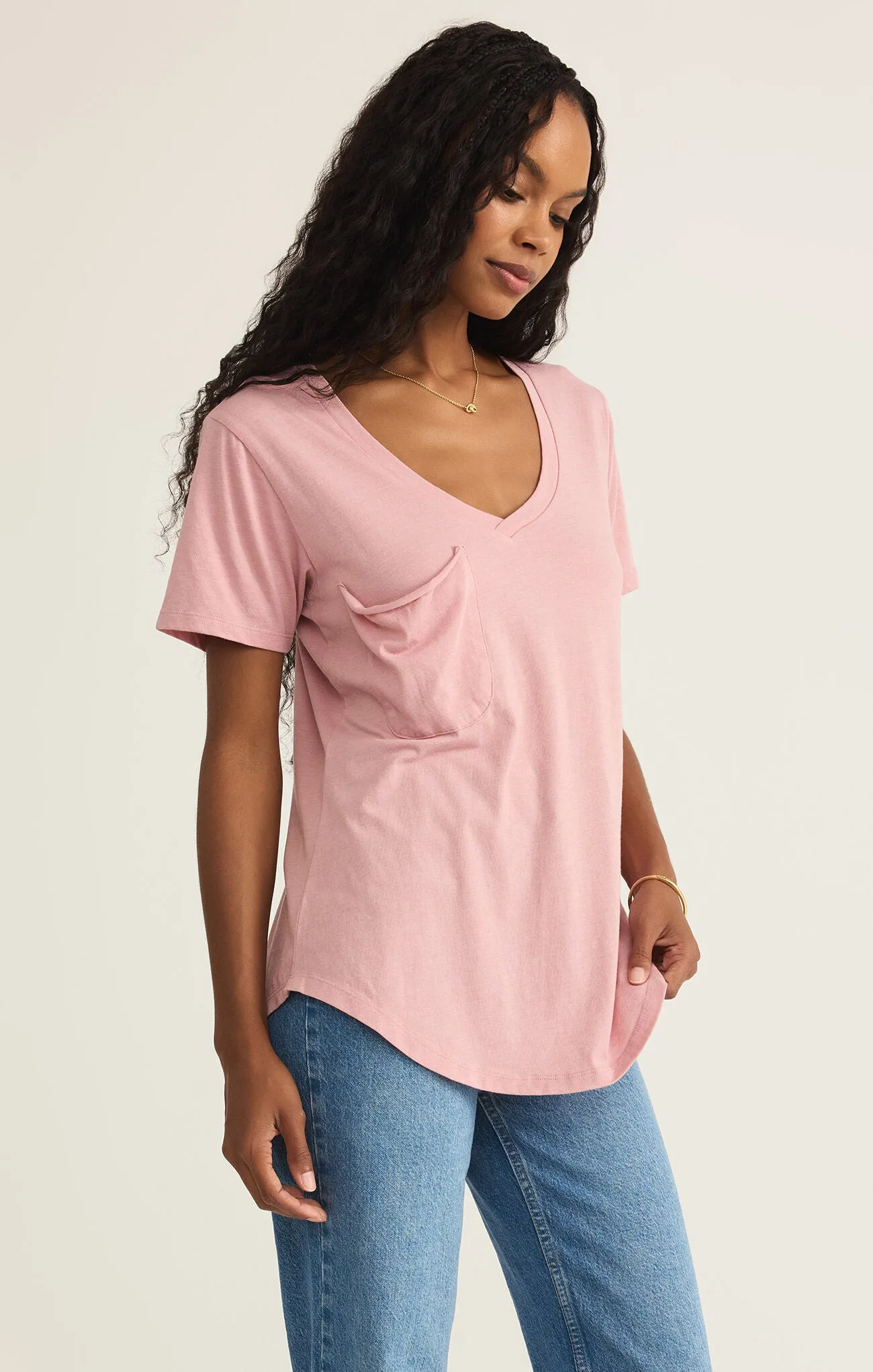 The V-Neck Pocket Tee