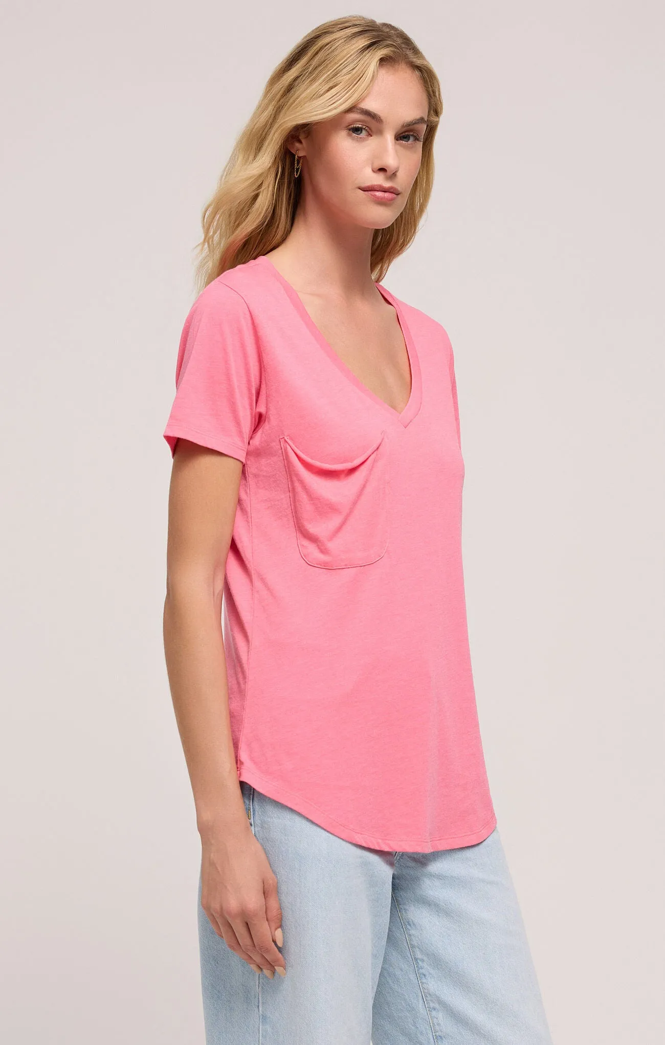 The V-Neck Pocket Tee