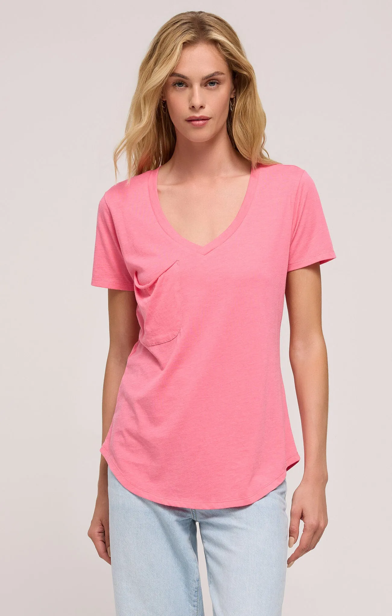 The V-Neck Pocket Tee