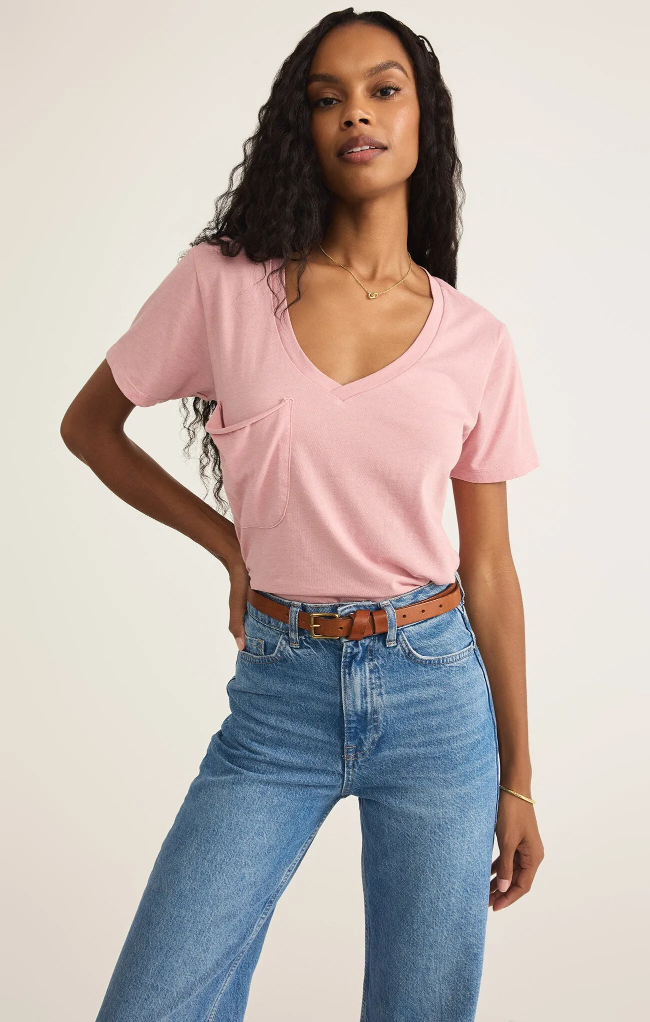 The V-Neck Pocket Tee