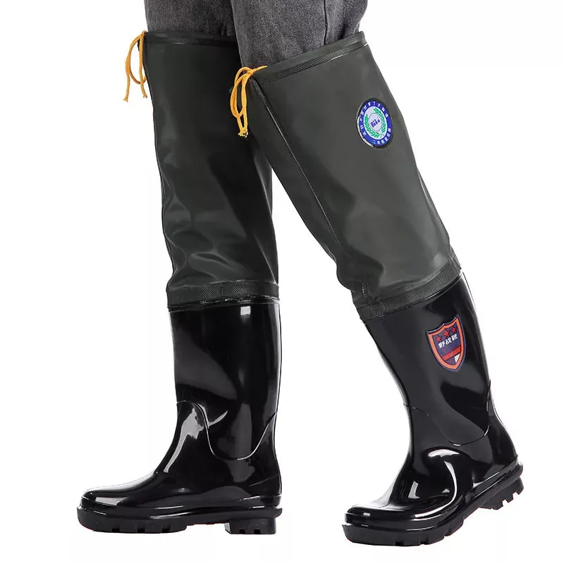 Thickened High Waterproof gum boots Wear-resistant Fishing Waders Shoes Non-Slip