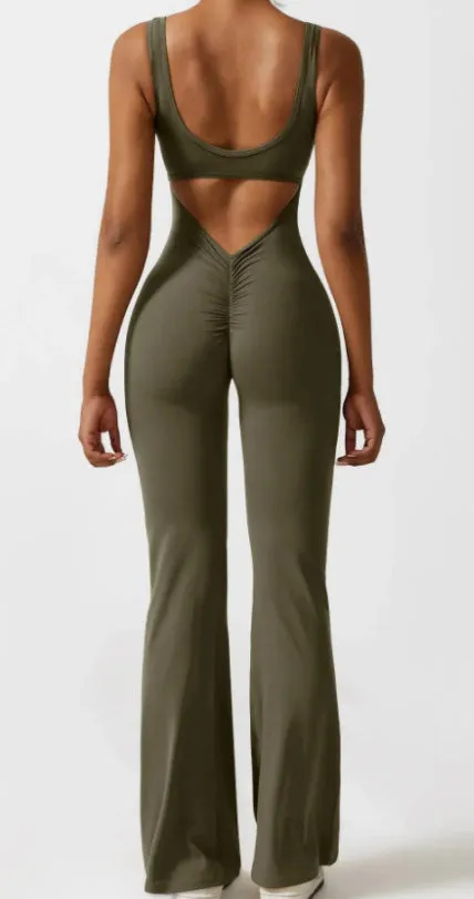 Tight Yoga Bodysuit Casual Hollow Seamless Women's Clothing