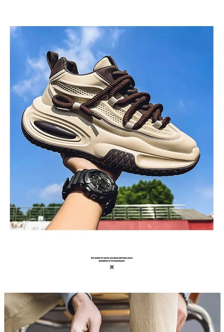 Trendy Height-Increasing Men's Casual Sneakers