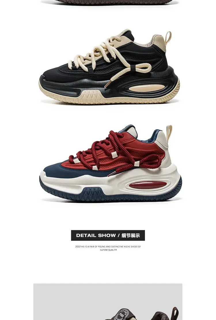 Trendy Height-Increasing Men's Casual Sneakers