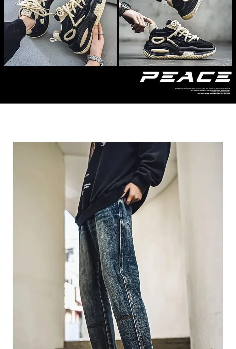 Trendy Height-Increasing Men's Casual Sneakers