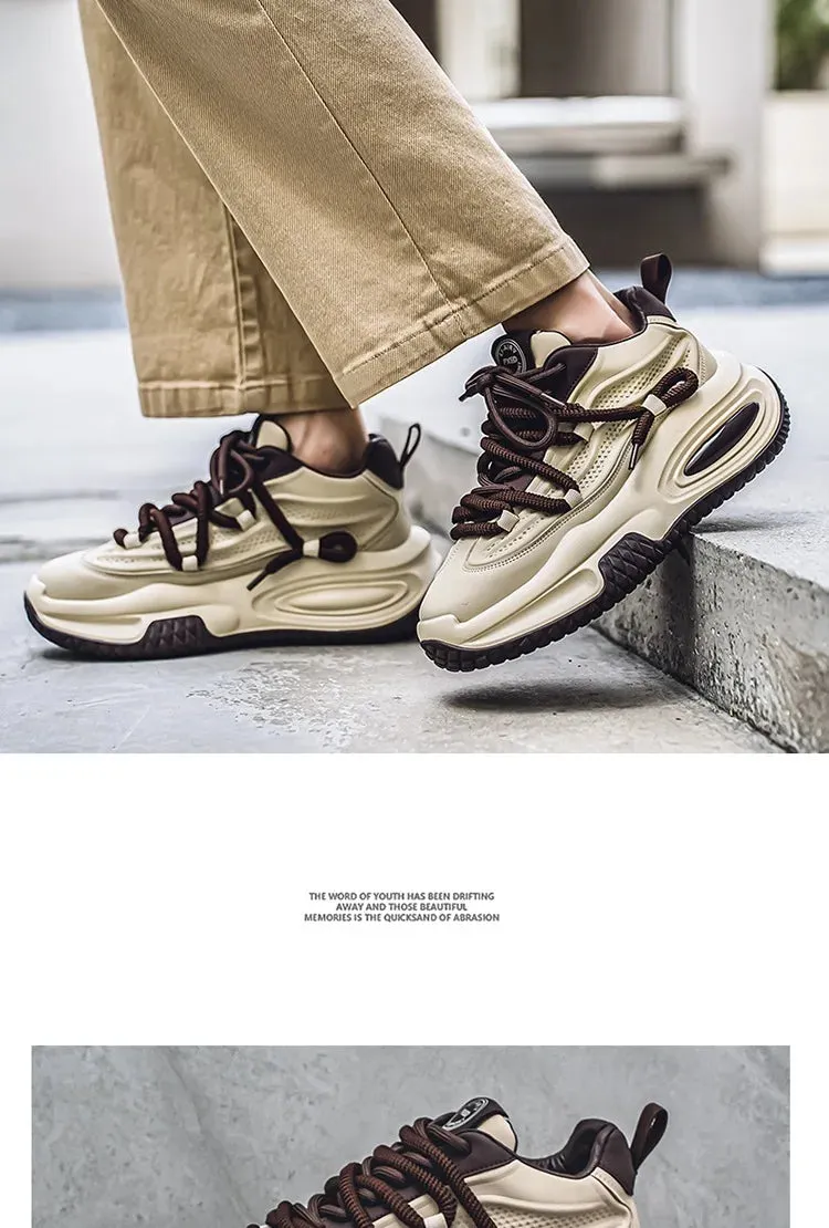 Trendy Height-Increasing Men's Casual Sneakers