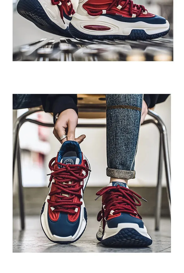 Trendy Height-Increasing Men's Casual Sneakers
