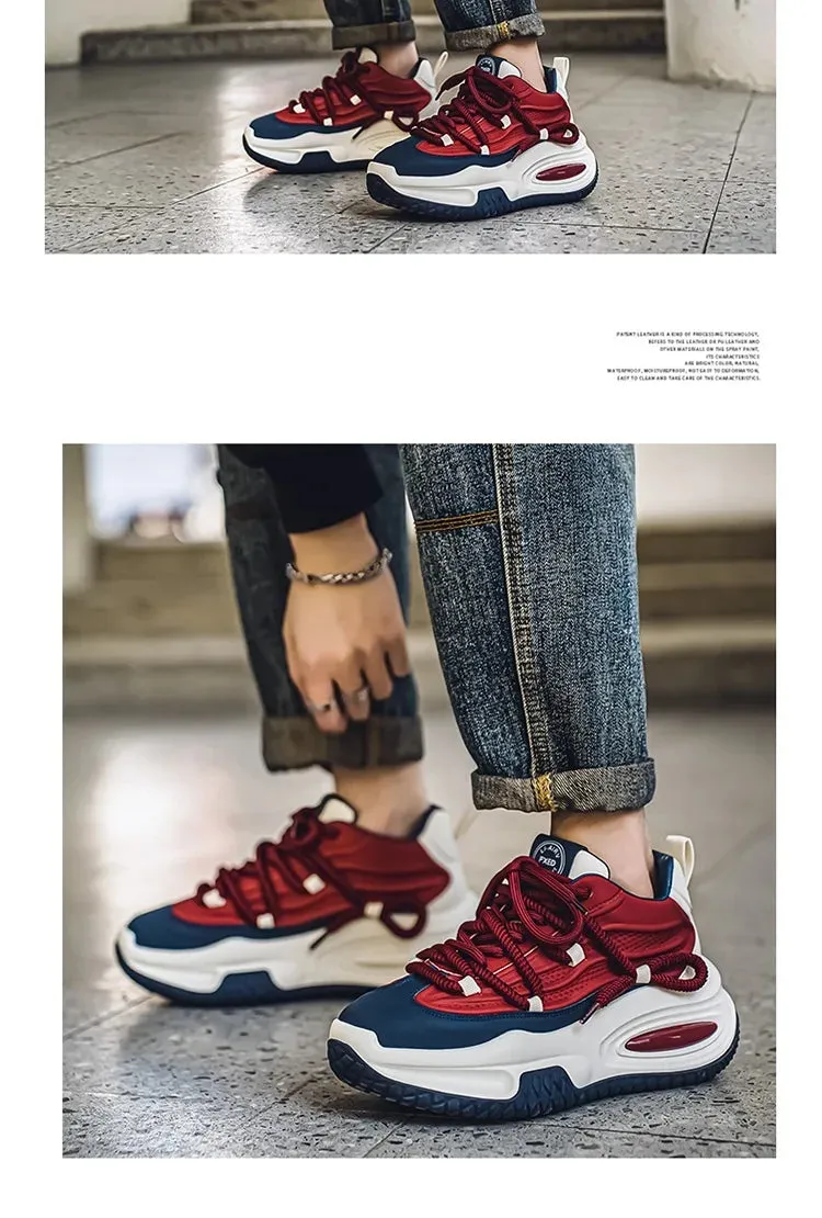 Trendy Height-Increasing Men's Casual Sneakers