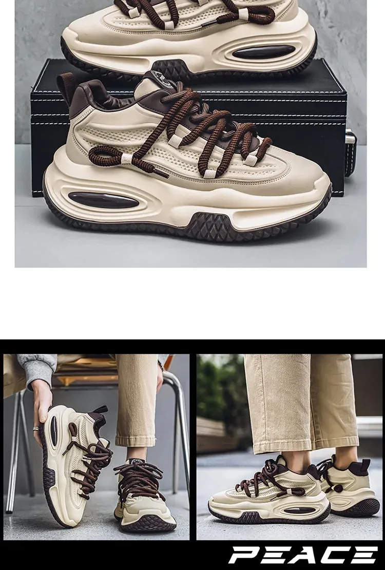 Trendy Height-Increasing Men's Casual Sneakers