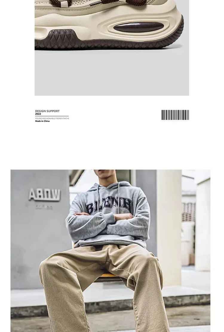 Trendy Height-Increasing Men's Casual Sneakers