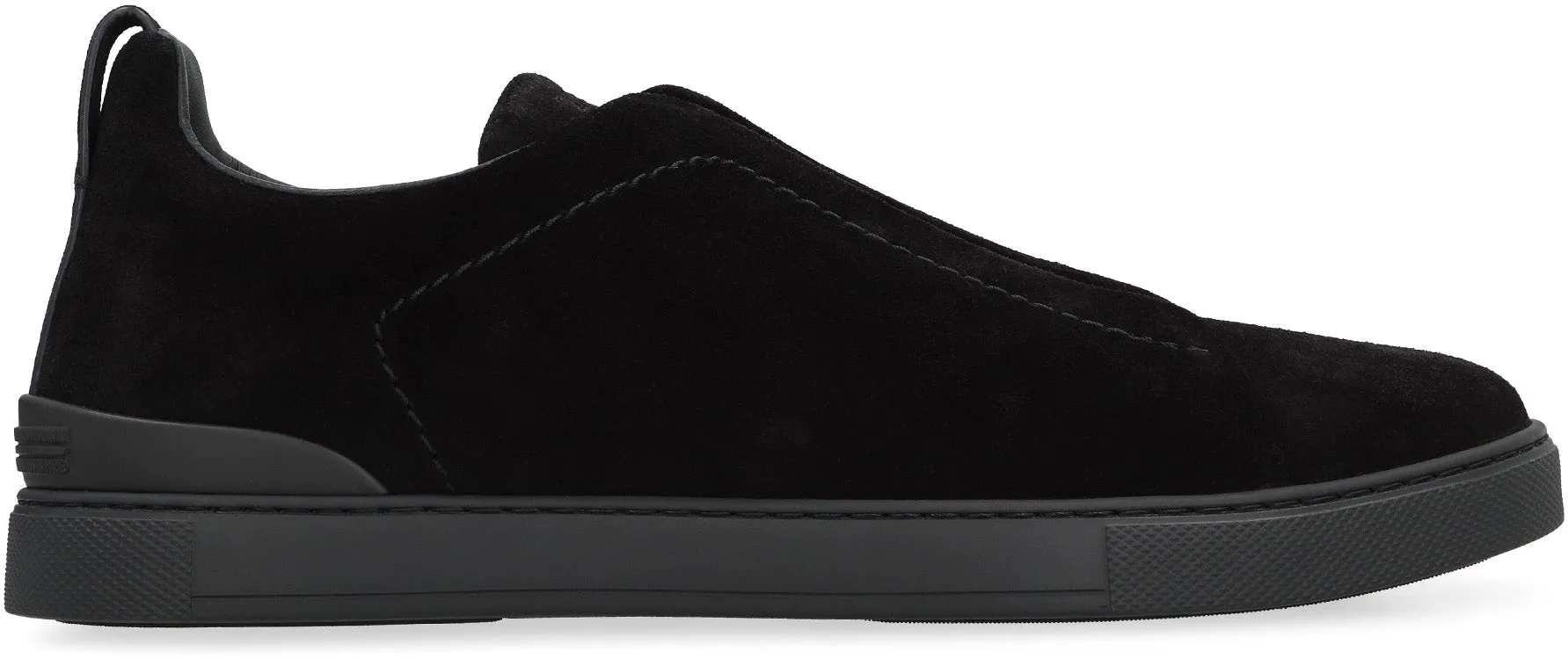 Triple Stitch Slip-on sneakers in suede