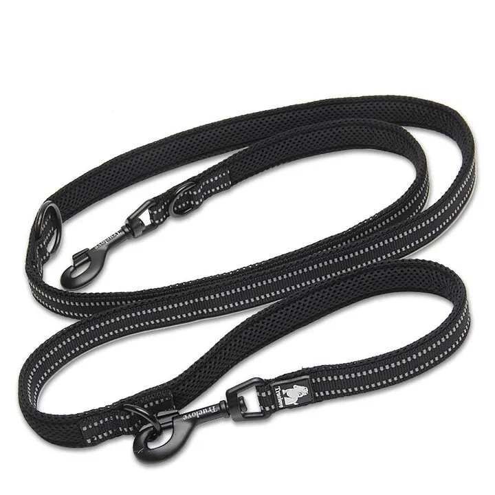 True Love Multi-Function leash - Black, M