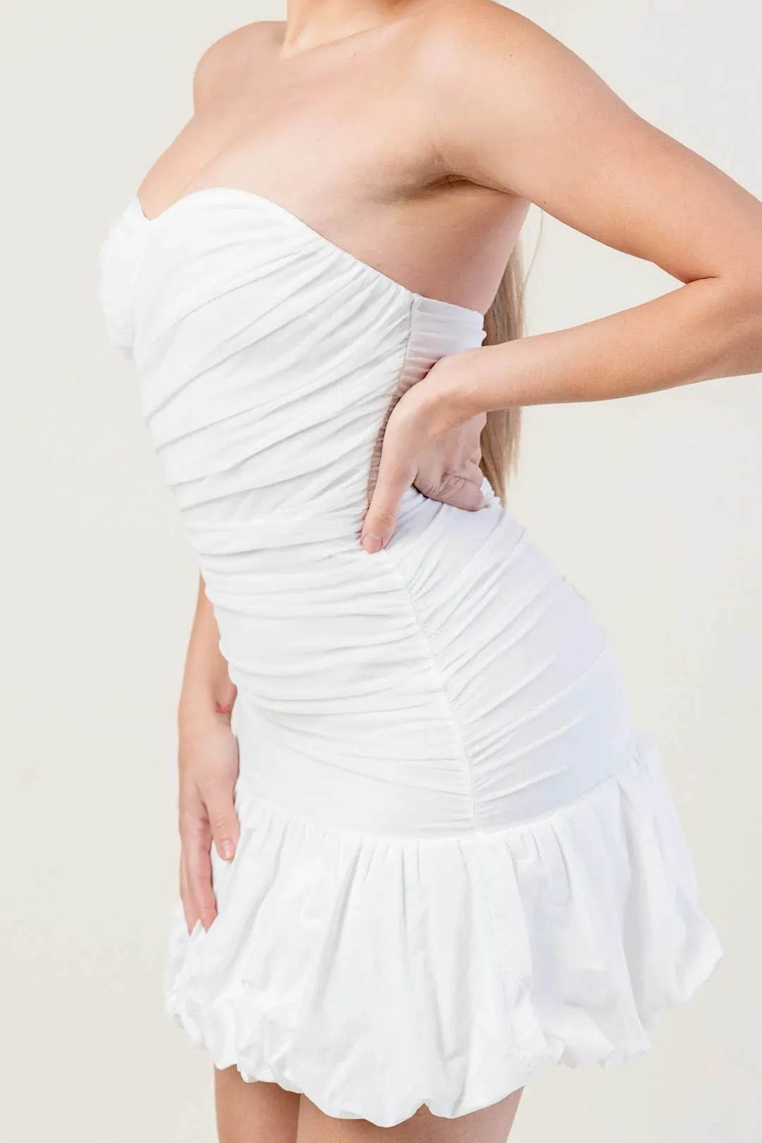 Tube Bubble Mini Dress