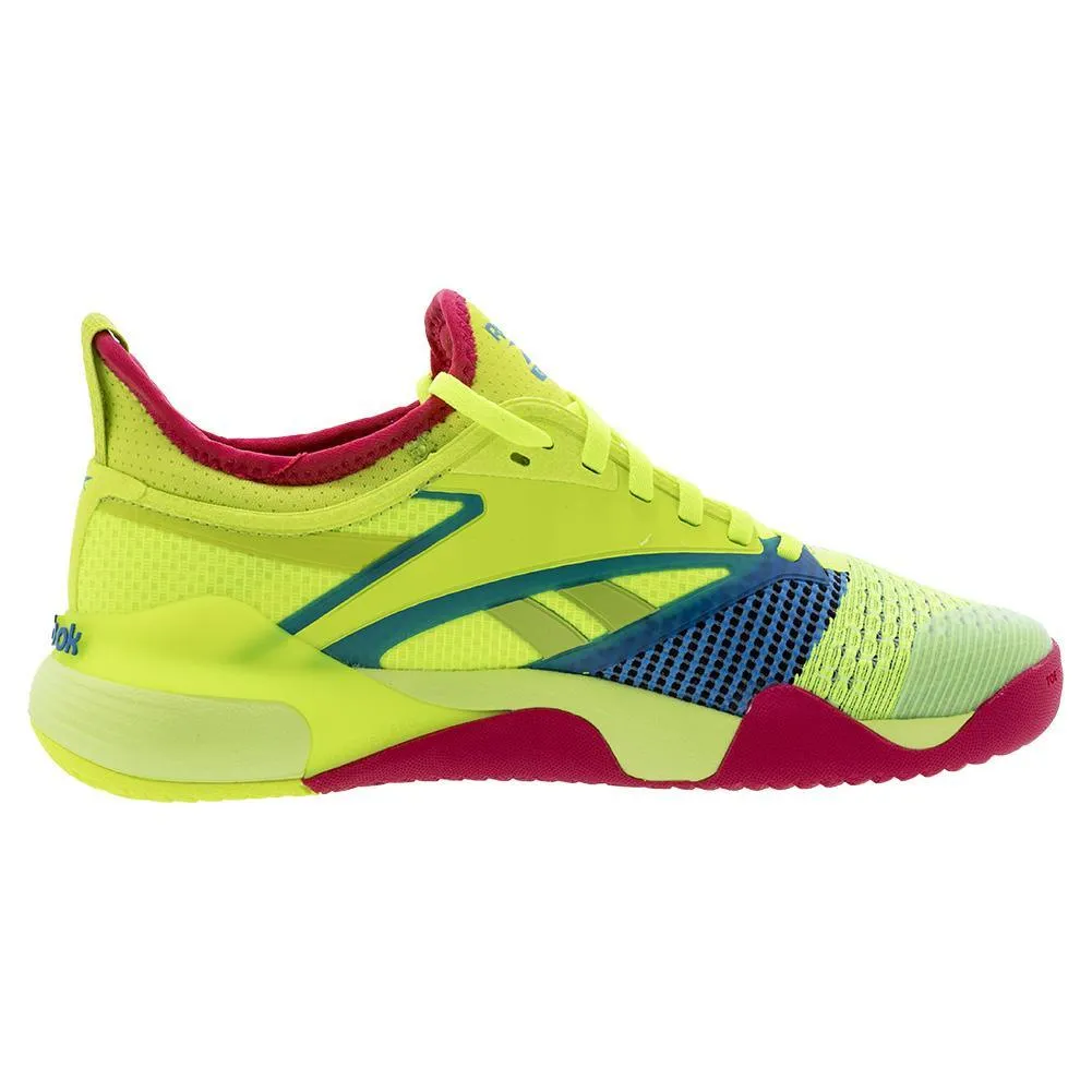 Unisex Nano Court Shoes Digital Lime and Aqua