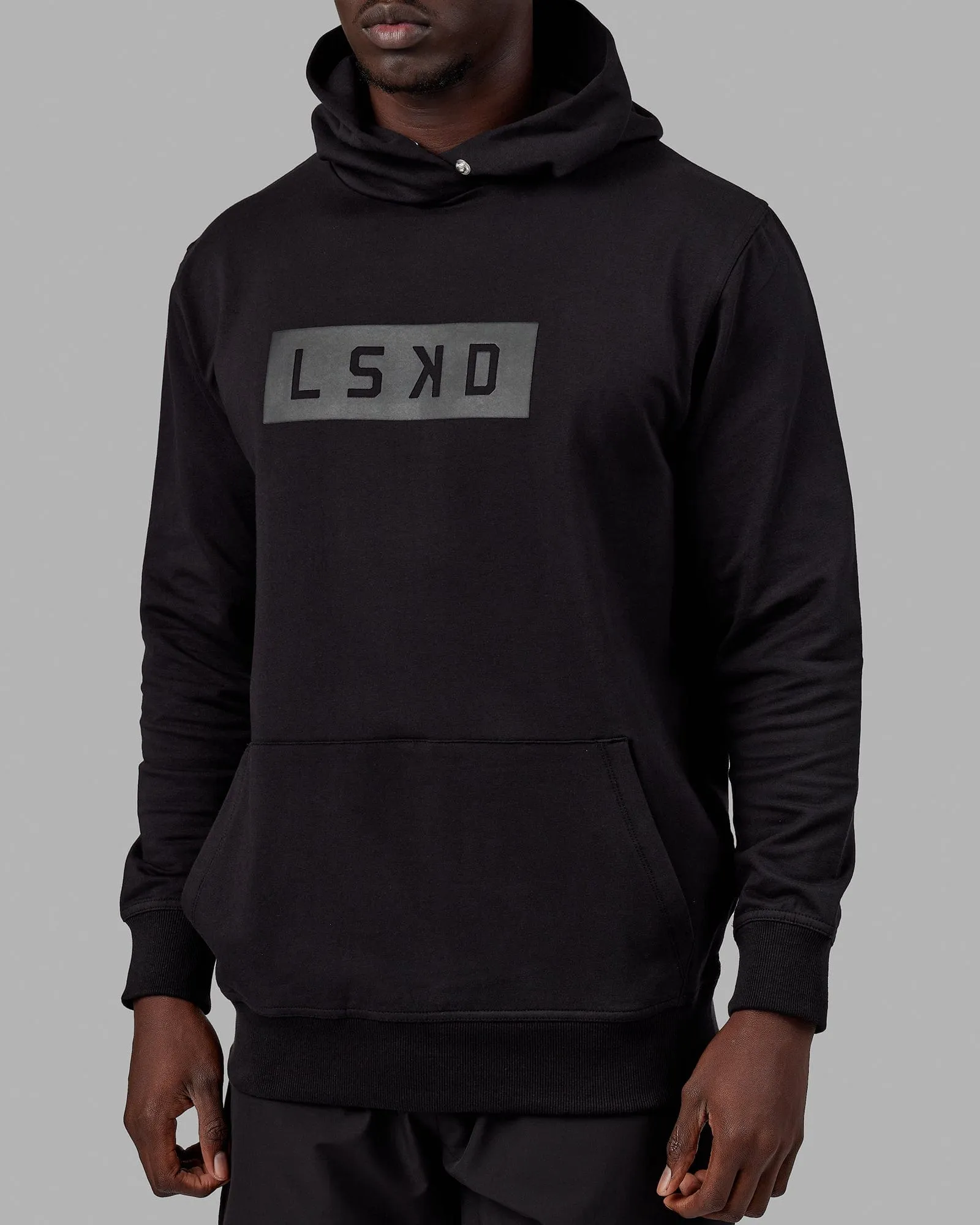 Unisex Strength FLXFLeece Hoodie - Black-Black