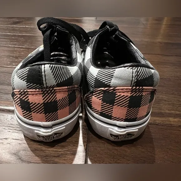 VANS Old Skool BUFFALO Mixed PLAID Sneakers WOMEN 7.5 Men 6