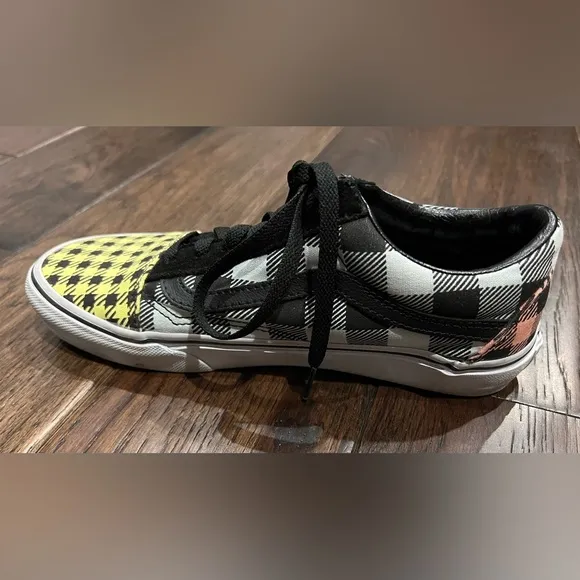 VANS Old Skool BUFFALO Mixed PLAID Sneakers WOMEN 7.5 Men 6