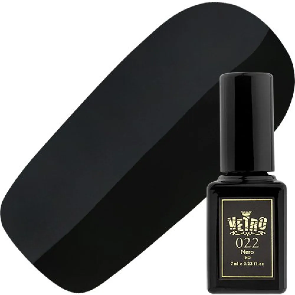 VETRO Gel Polish - 022 Nero