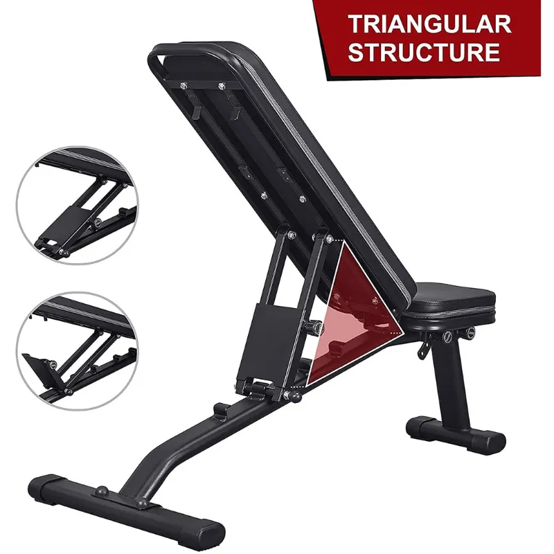 WB80 Adjustable Workout Weight Bench for Home Gym