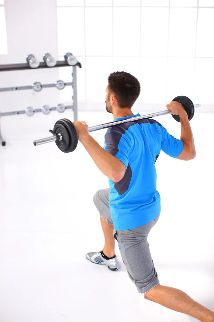 Weight Training Dumbbells and Bars Set 93 kg