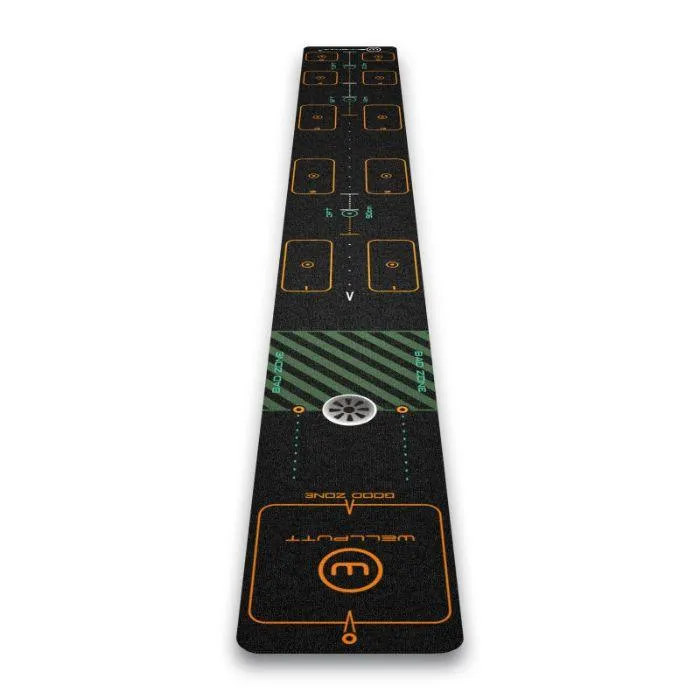 Wellputt 10ft Putting Mat - First Black