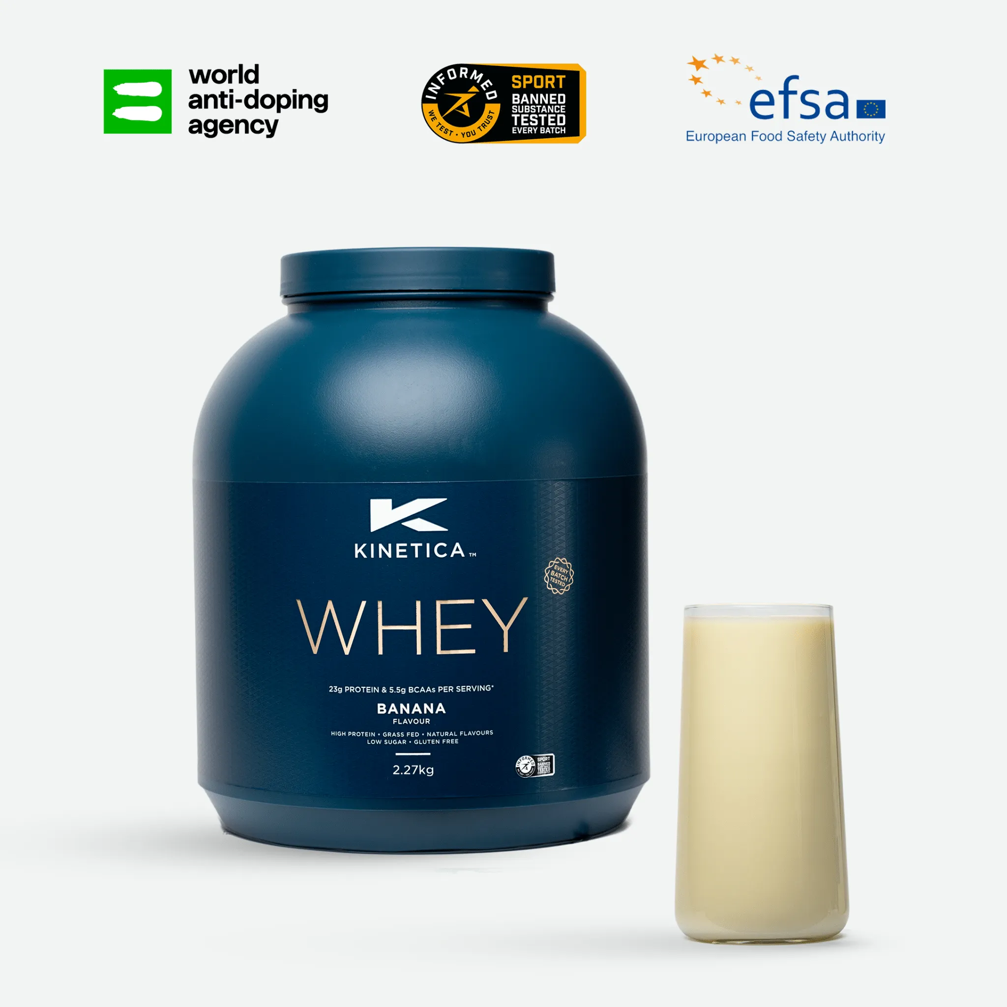 Whey Protein Banana 2.27kg