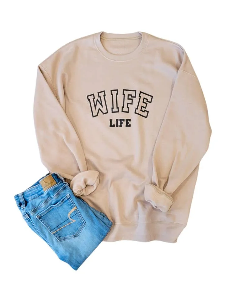 Wife Life Pullover