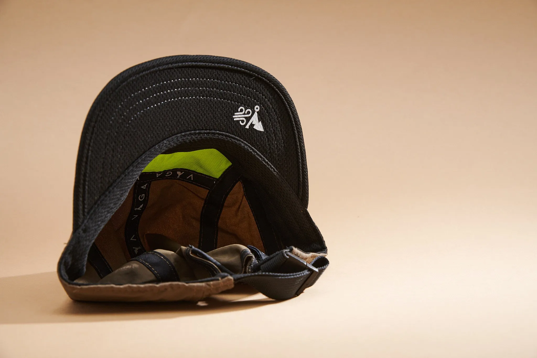 Windproof Club Cap - Green, Black & Yellow