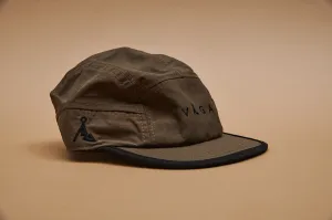 Windproof Club Cap - Green, Black & Yellow