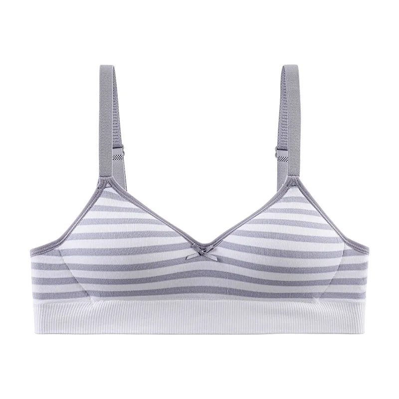 Wireless bra for teenagers with comfort support